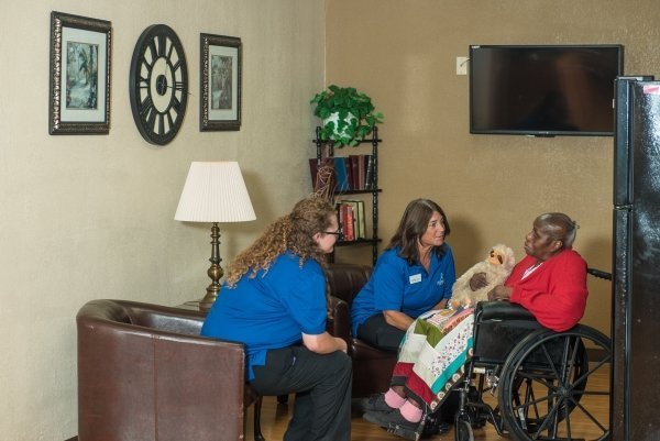 caring staff in cypress cove care